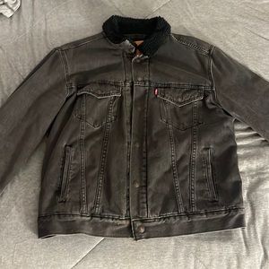 Levi’s sherpa jean/trucker style jacket